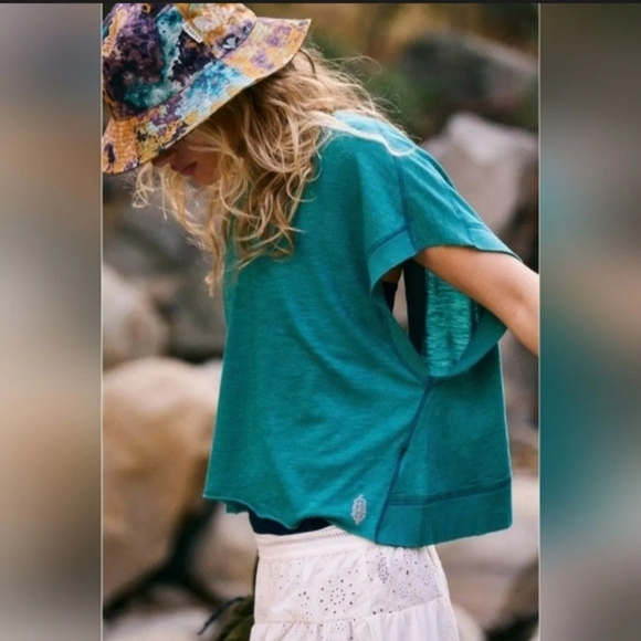 🌟 NWT 🌟 Free People My Time Tee - Picture 3 of 3